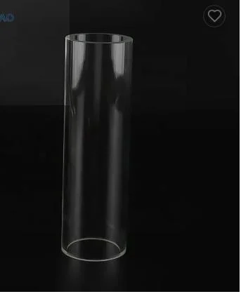 High Temperature Clear Fused Quartz Glass Tube with All Dimension